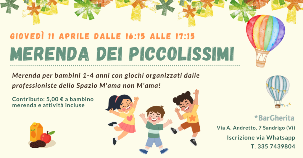 merenda dei piccolissimi