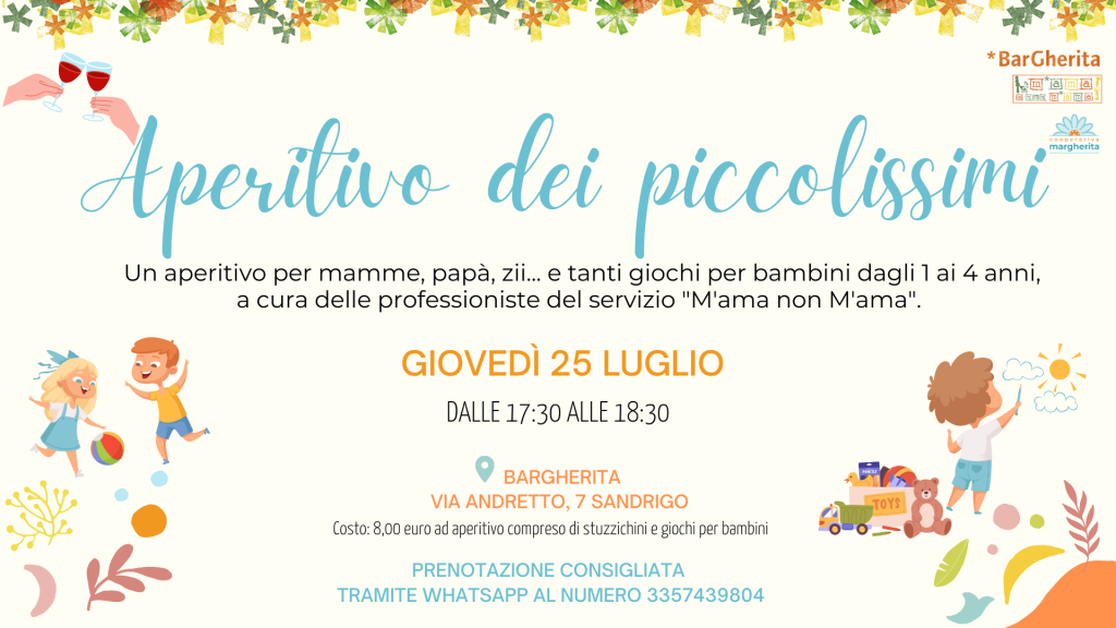 aperitivo dei piccolissimi