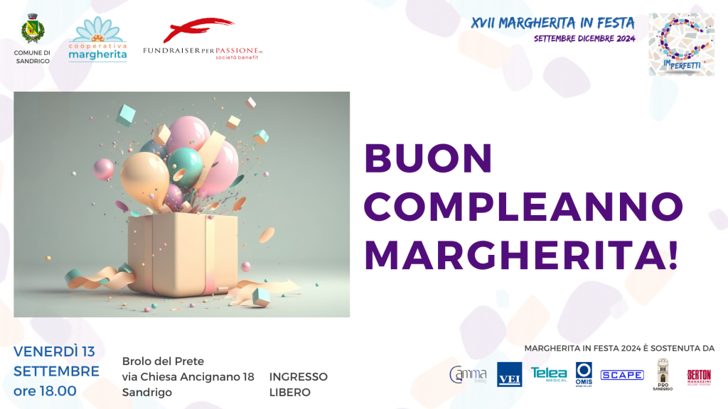 buon compleanno margherita