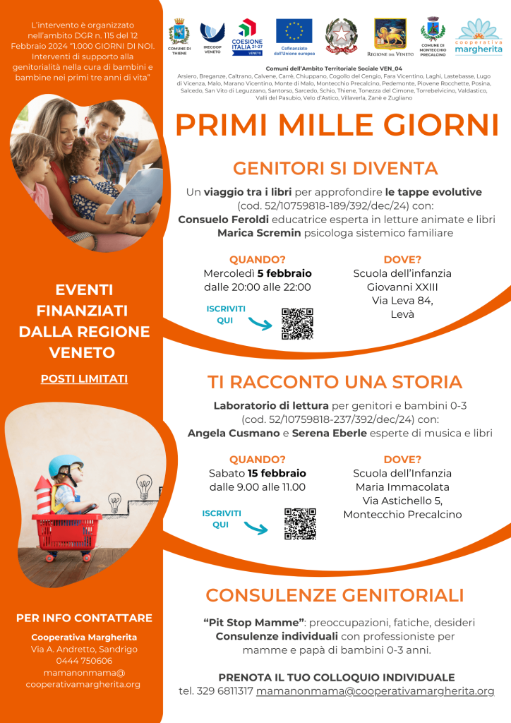 primi mille giorni montecchio precalcino