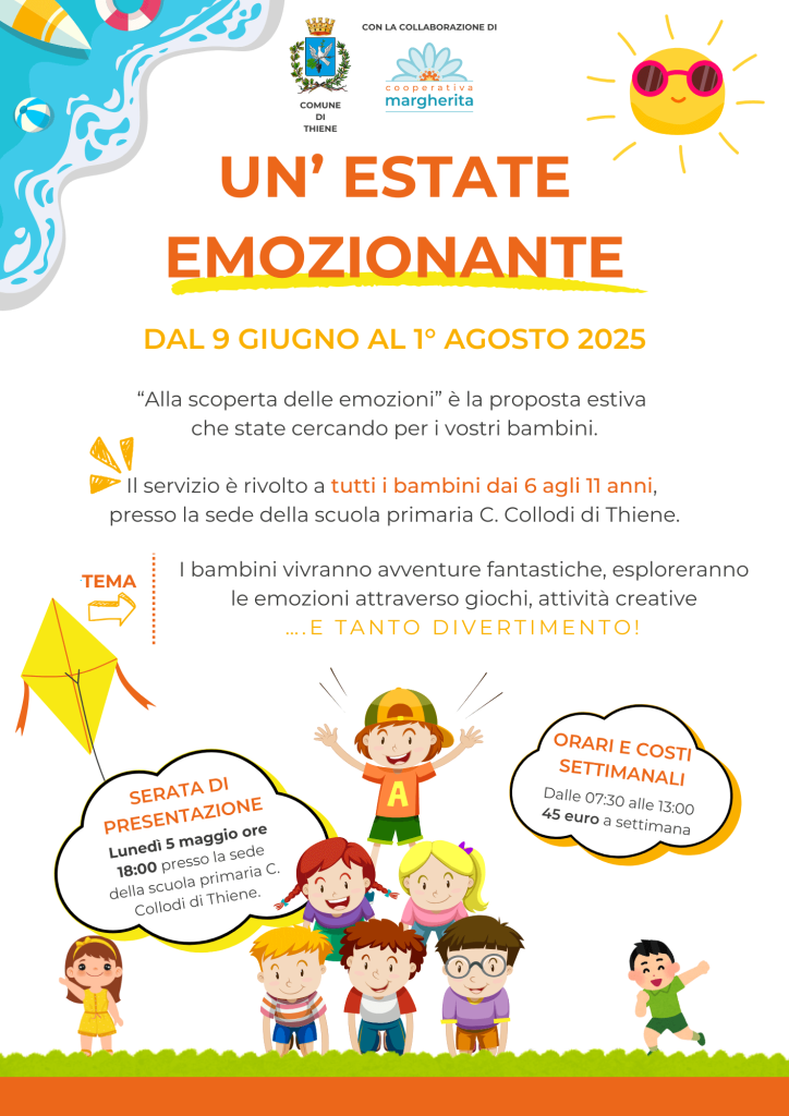 centri estivi 2025 a thiene