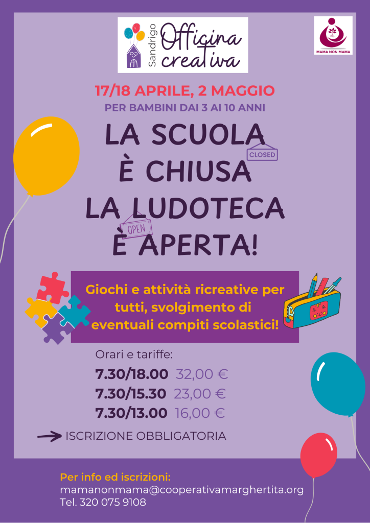scuola chiusa ludoteca aperta