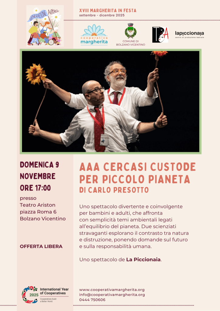 aaa cercasi custode per piccolo pianeta