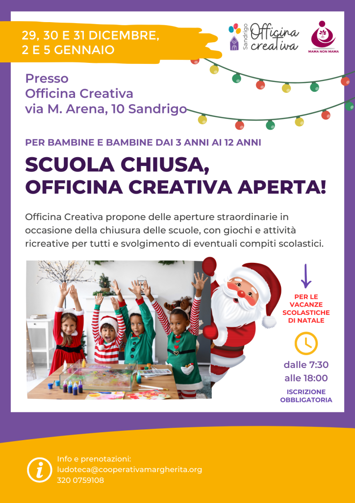 scuola chiusa ludoteca aperta