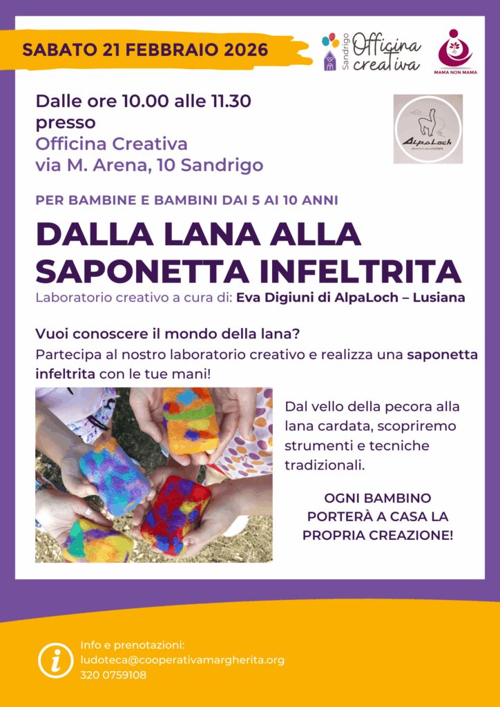 dalla lana alla saponetta infeltrita