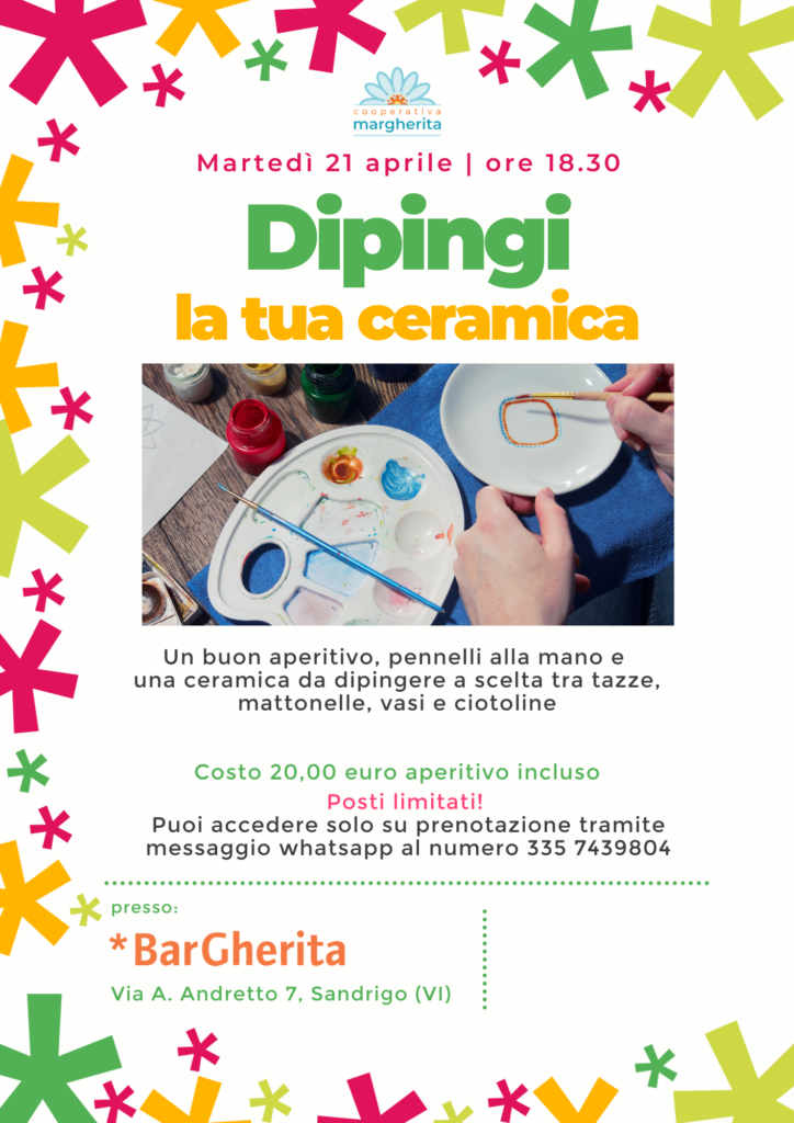 dipingi la tua ceramica aperitivo