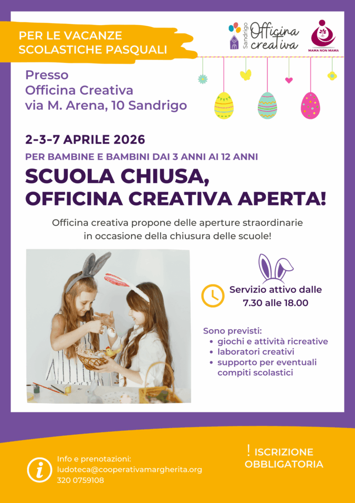 scuola chiusa officina creativa aperta