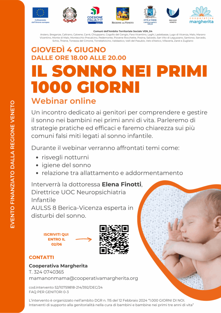 il sonno nei primi