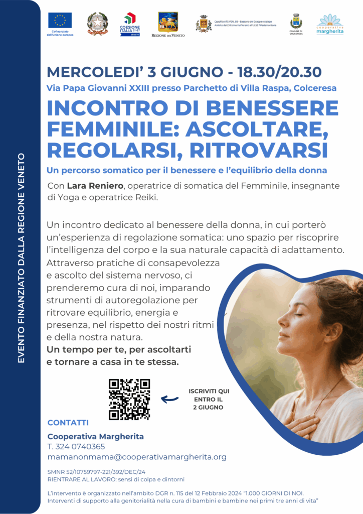 incontro benessere femminile colceresa
