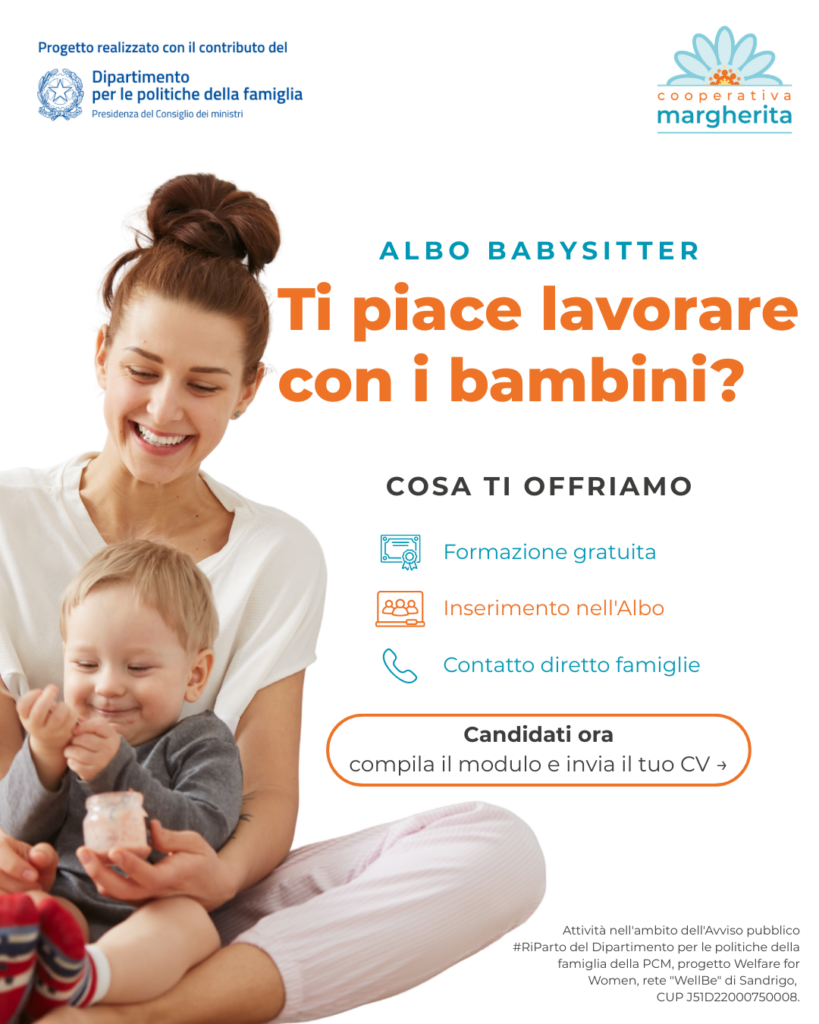 cooperativa margherita cerca babysitter