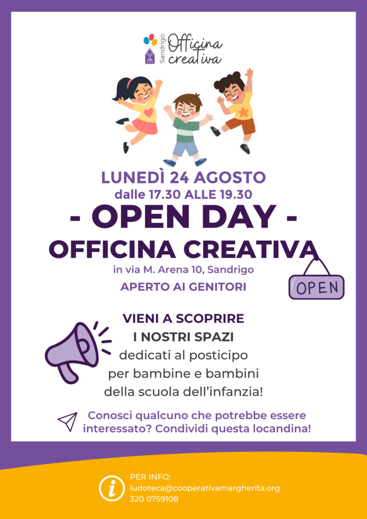 open day officina creativa