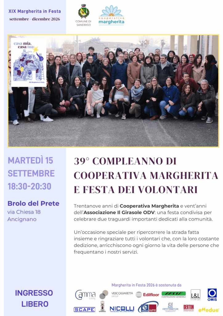 compleanno cooperativa margherita